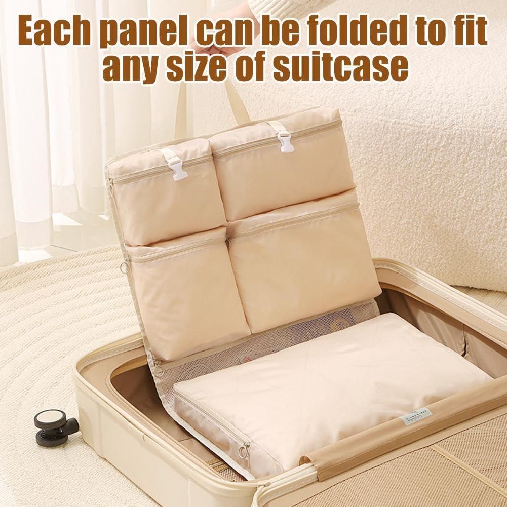 Clutter-Free Magic: Foldable Hanging Bag for Ultimate Organizatio