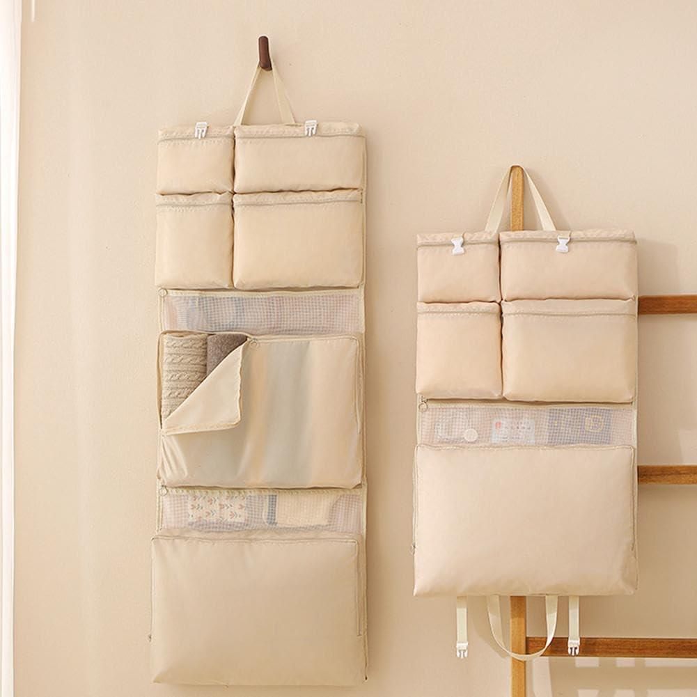Clutter-Free Magic: Foldable Hanging Bag for Ultimate Organizatio