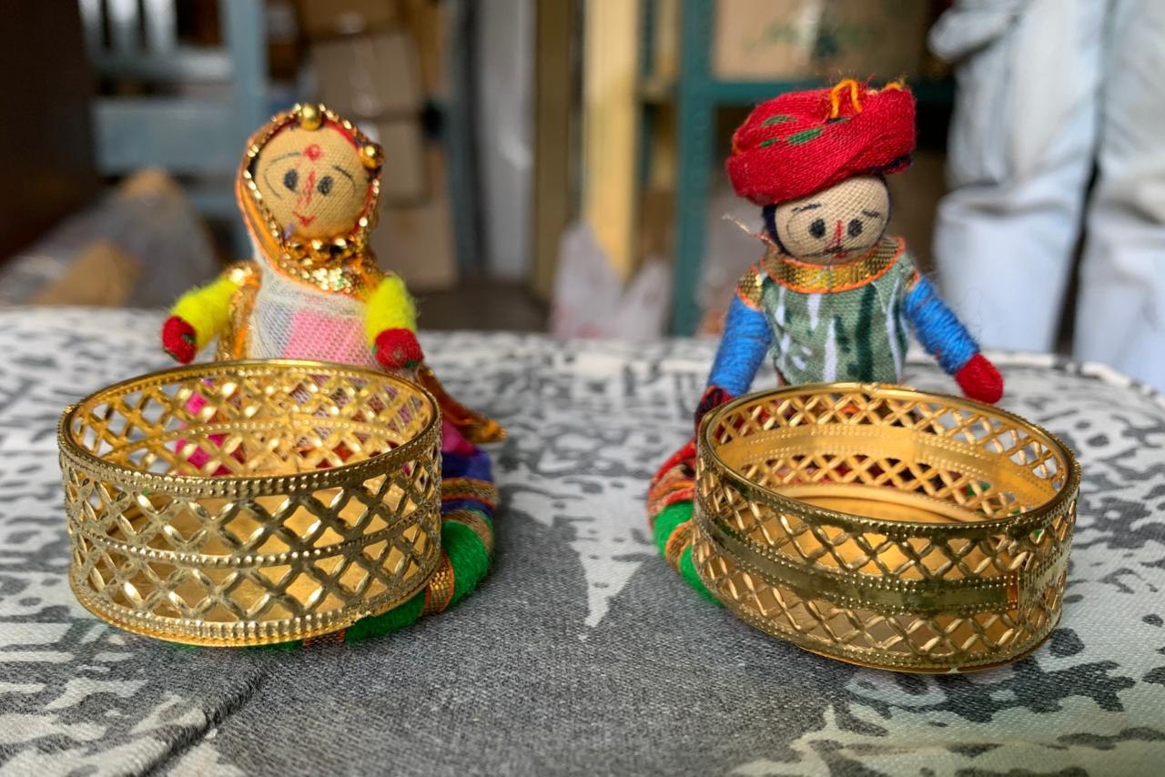 The Storyteller Diya Set – Handcrafted Rajasthani Charm, Modern Glow