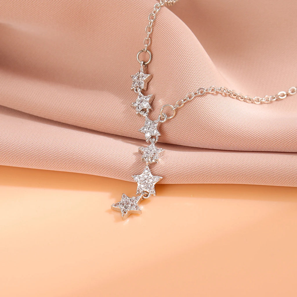 ✨ Celestia – Sterling Silver Pentagram Star Necklace