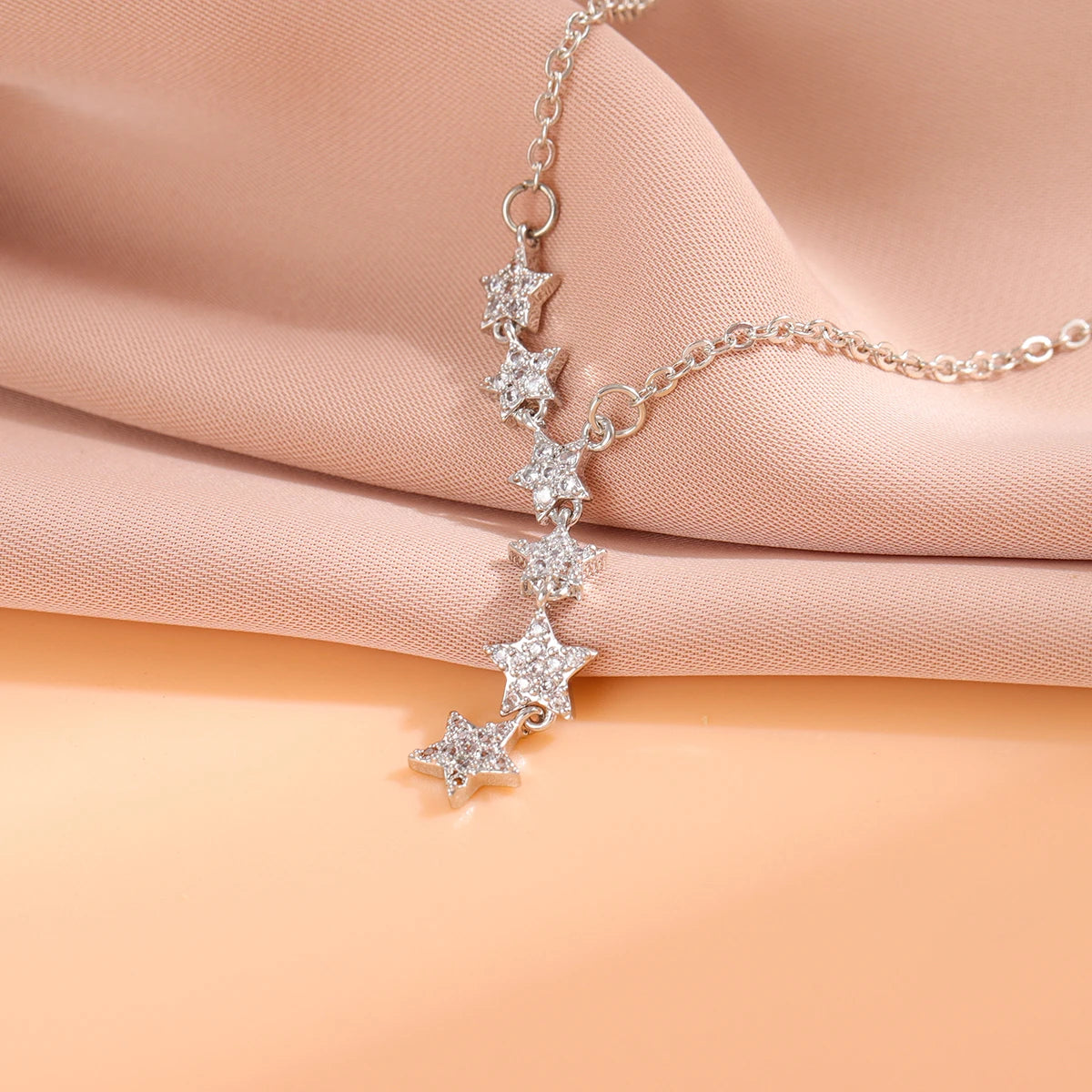 ✨ Celestia – Sterling Silver Pentagram Star Necklace