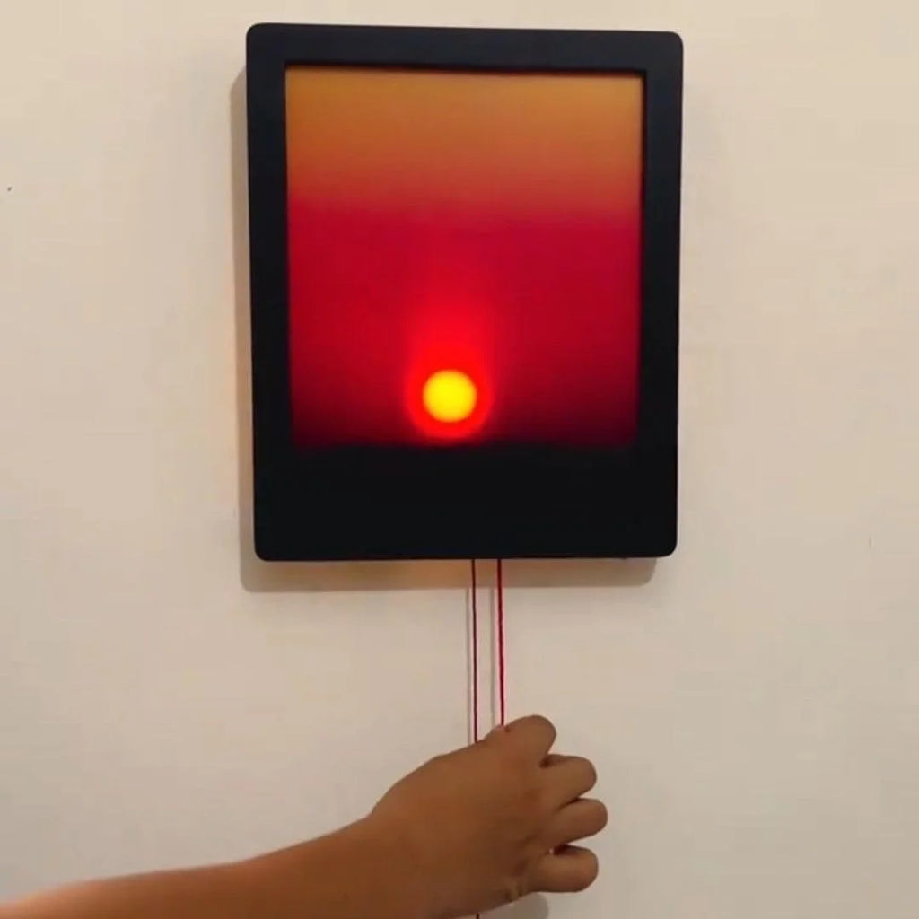 Kinetic Sunrise Lamp – Wake Up to Light, Not Noise