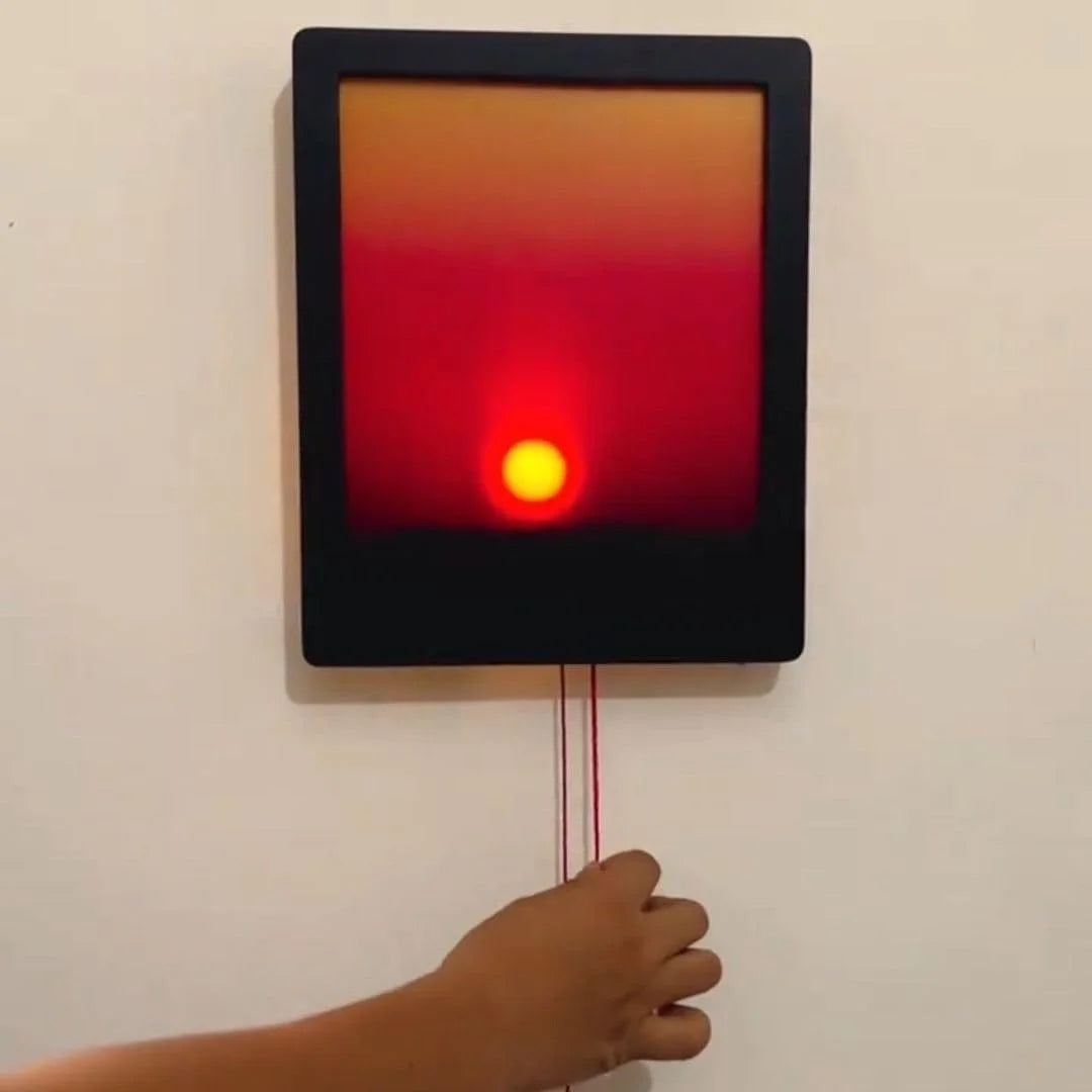 Kinetic Sunrise Lamp – Wake Up to Light, Not Noise