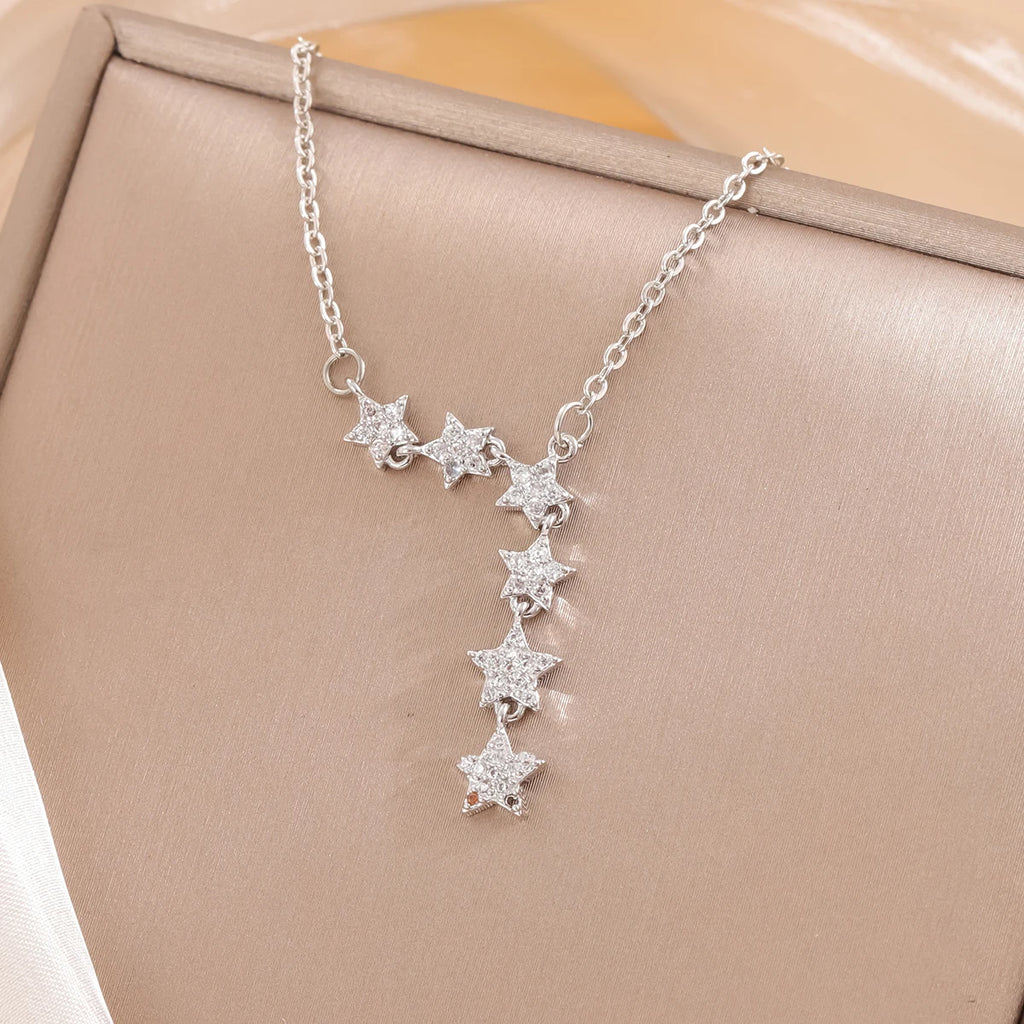 ✨ Celestia – Sterling Silver Pentagram Star Necklace