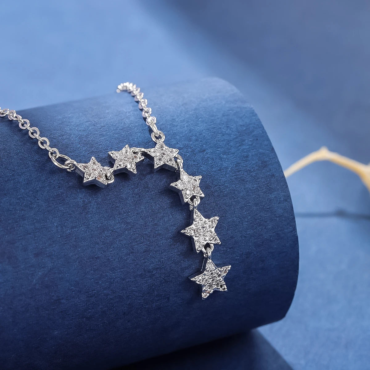✨ Celestia – Sterling Silver Pentagram Star Necklace