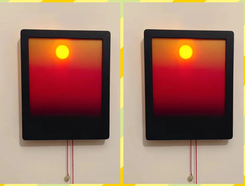 Kinetic Sunrise Lamp – Wake Up to Light, Not Noise