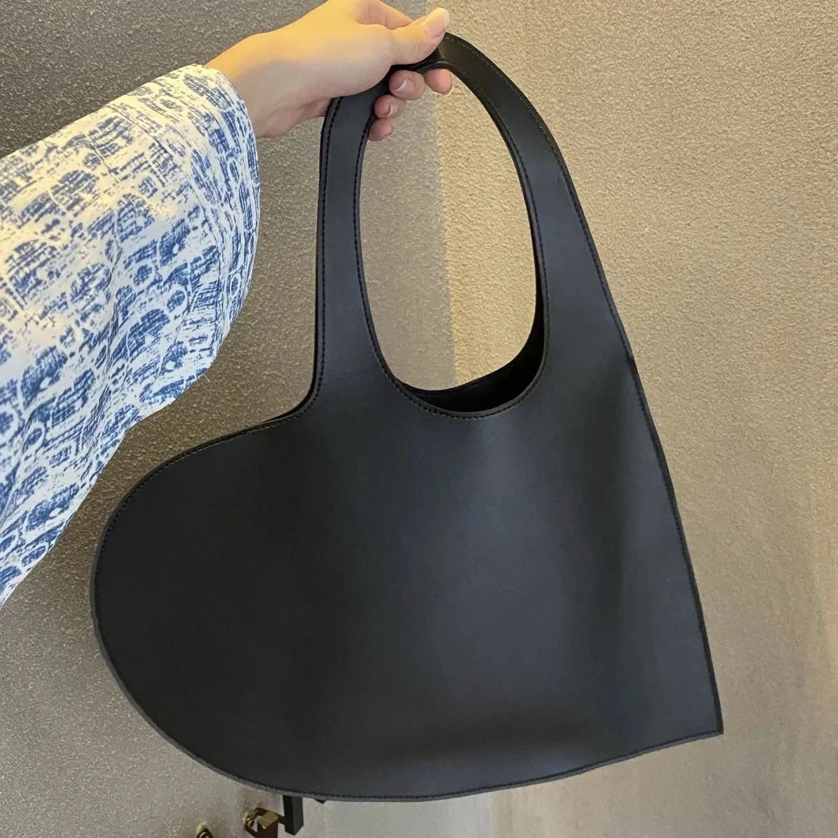 👜 Yogodlns™ Soft PU Leather Hobo Shoulder Bag – Minimalist Everyday Elegance