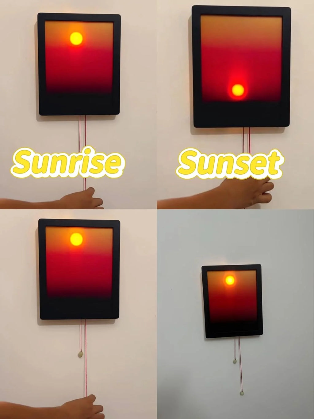 Kinetic Sunrise Lamp – Wake Up to Light, Not Noise