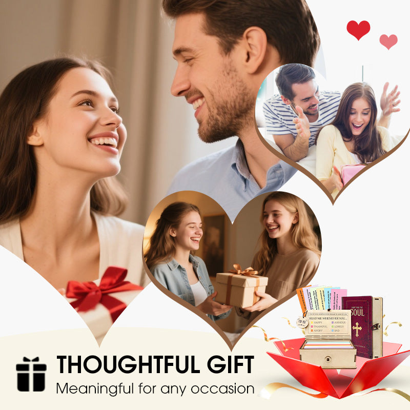 📖 Daily Bible Verse Wooden Scripture Box – 150 Inspirational Cards for Faith & Reflection